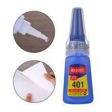 1 шт. 20g 401 быстрое исправление мгновенный Быстрый Adhesive.20g усиления бутылки супер клей многоцелевой воды Цвет набор красок