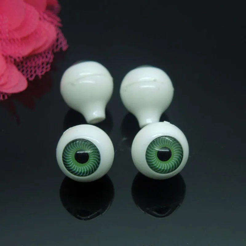 Free shipping 20Pcs(10pairs) Acrylic Plastic Doll Eyes BJD EYES, Doll Dollfie Eyes Eyeballs