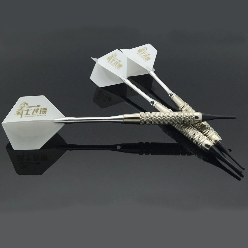3 pcs/lot Soft Tip Darts Universal 2BA Four Kind Nice Flights Set Plastic Tips Points Needle Replacement for Electronic Dart A