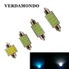 31mm 36mm 39mm 41mm COB LED Car Auto Festoon Dome Interior Map Lights Bulb Lamp for DC 12V DE3175 White Ice blue ► Photo 1/5