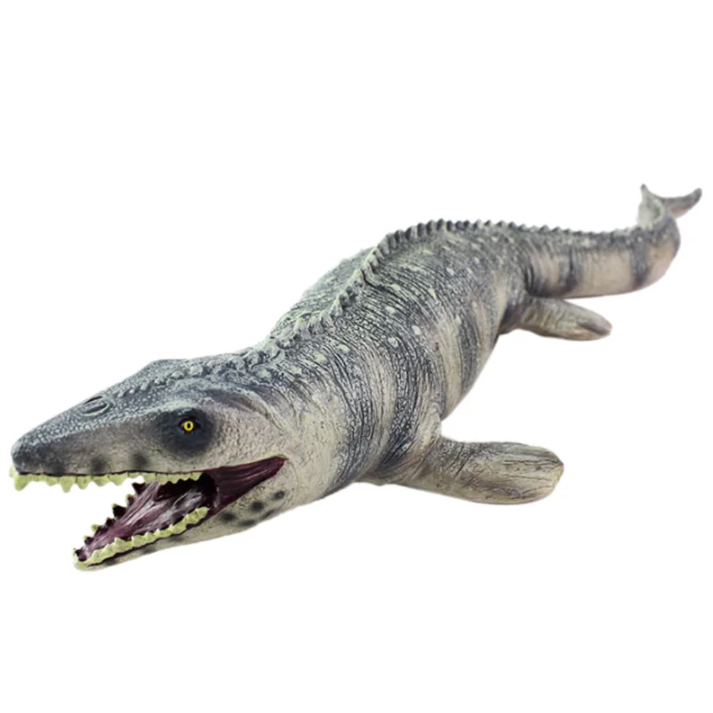 FBIL-45 см динозавр игрушки Mosasaur Детская игрушка Моделирование пластик мягкий динозавр модель животного