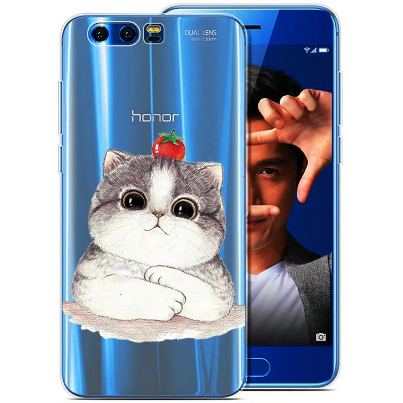 Arvin Transparet Case for Huawei Honor 9 Silicone Cover for Honor 7A 7C 7X 8X Painting TPU Honor 10 9 lite V9 V10 Play Fundas (12)