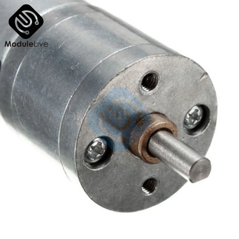 25GA370 DC 12V редукция скорости двигателя электрический 60RPM Мощный крутящий момент 25
