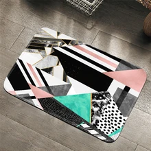 Geometric stripe abstract Carpets Pattern Bathroom Floor Mats Toilet Rugs Kitchen Area Rug Pads Absorbent Front Door Mats Geometric stripe abstract Carpets Pattern Bathroom Floor Mats Toilet Rugs Kitchen Area Rug Pads Absorbent Front Door Mats