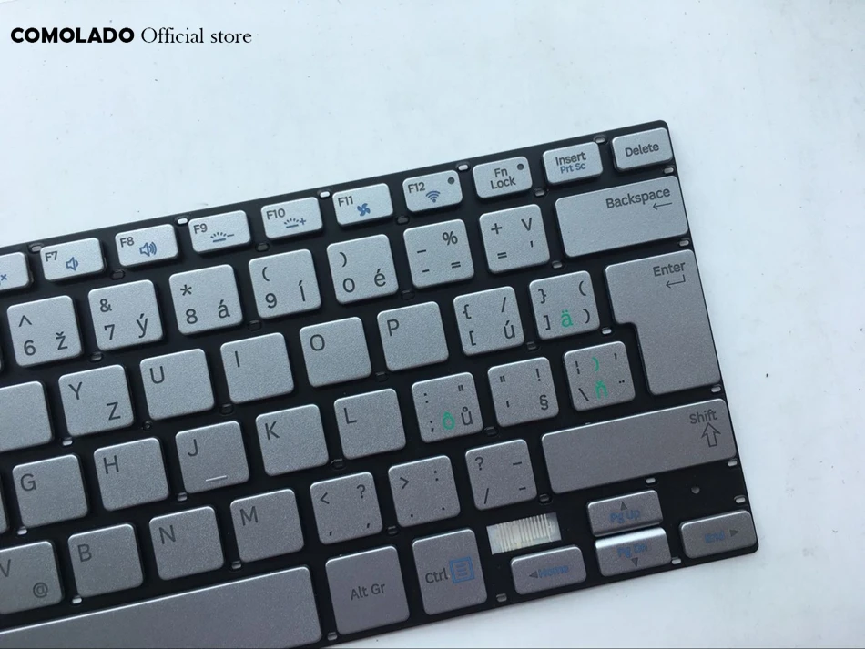 CZ Czech keyboard For Samsung 730U3E NP730U3E 740U3E NP740U3E sliver laptop keyboard CZ layout (2)