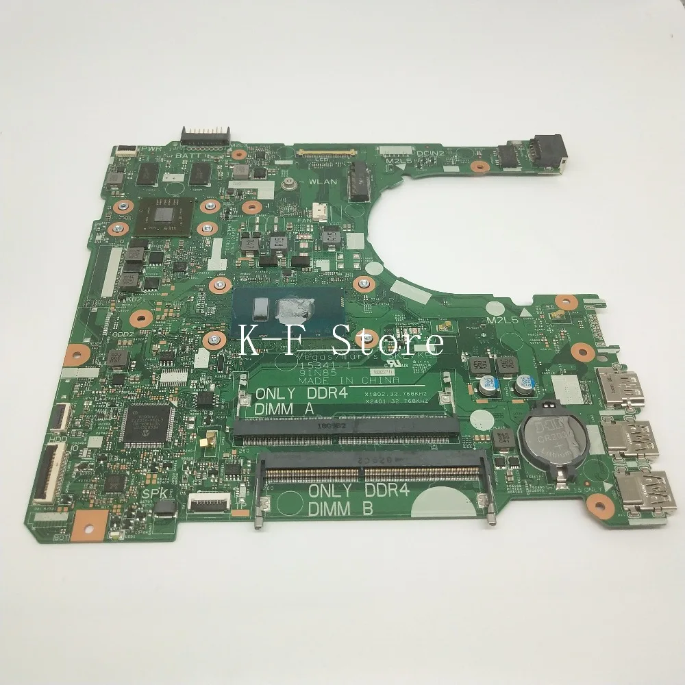  FOR DELL Vostro 3567 3568 Laptop Motherboard CN-0DKK57 0DKK57 DKK57 With i5-7200 CPU 15341-1 91N85 