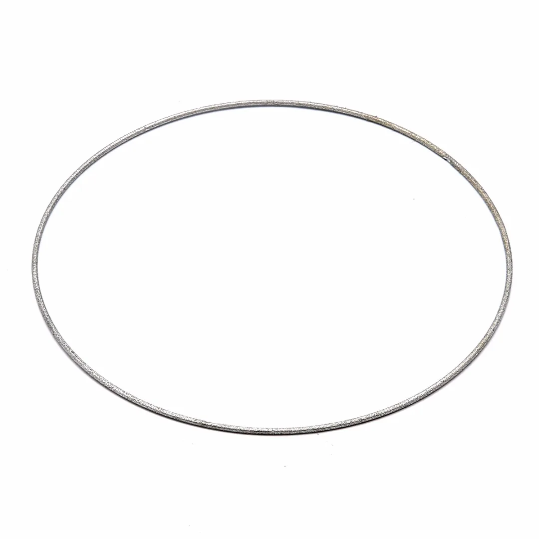 Diamond Coated Stained Glass Replacement Saw Blade for Grinding Cutting Tool 3 Ring Band Saw Diameter 143mm Thickness 2mm