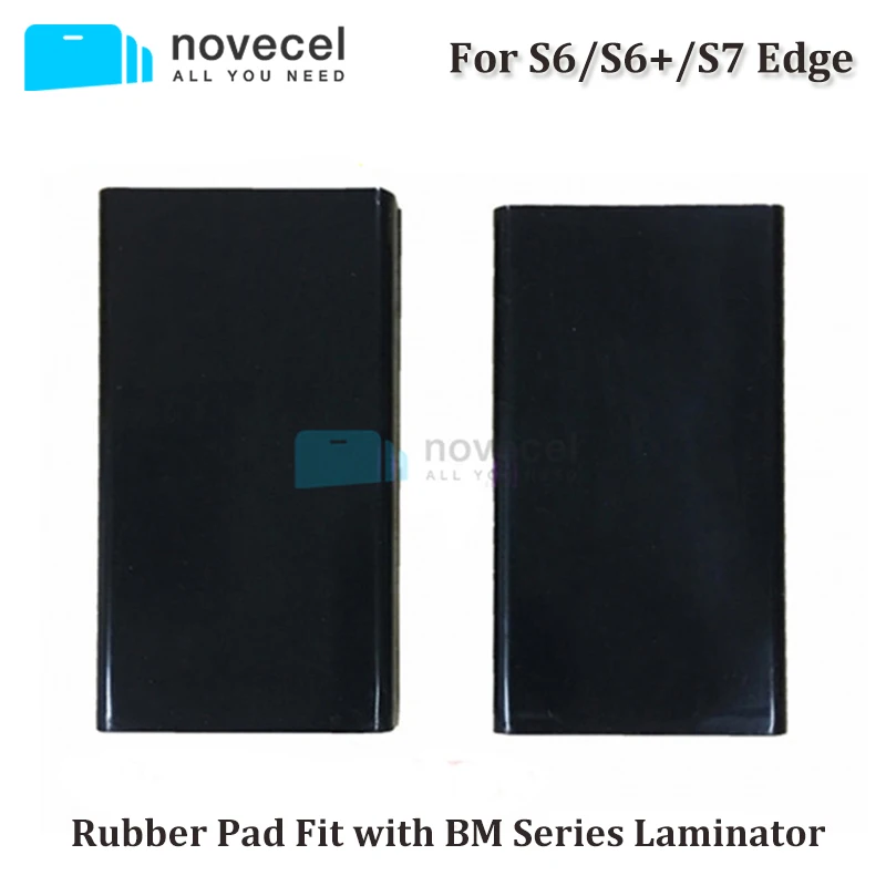 

Novecel Rubber pad for laminating for s6 edge ,s7 edge ,s6 edge+ compatible with BM 01,02 ,03,04 ,05 etc