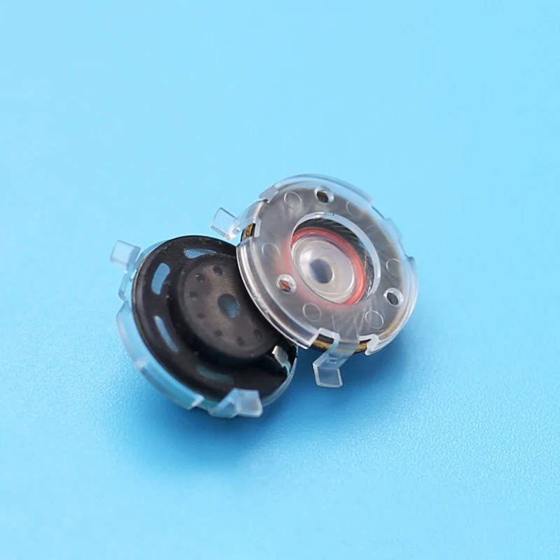 14MM 32 ohm Flat Headphone Drivers Speakers DIY Magnetic Clear HiFi Loudspeakers Audiophile Speakers
