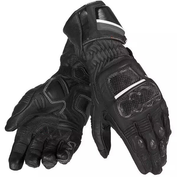 

2018 Dain Motorcycle Pro Druids ST Carbon Fiber Gloves for Motorbike Off-Road Racing Red/White/Black MOTO GP gloves