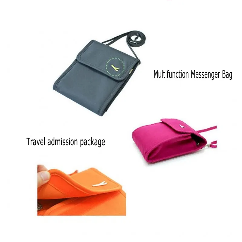 الإبداعية متعددة الوظائف المحمولة الطي منظمة الطبقات ل أكياس تخزين الحطام الهاتف حزمة جواز سفر المنظمون