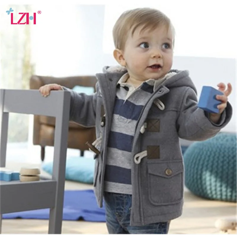 Infant Baby Jacket 2020 Autumn Winter Jacket For Baby Coats Kids Warm Hooded Outerwear Coat For Baby Boys Clothes Newborn Jacket