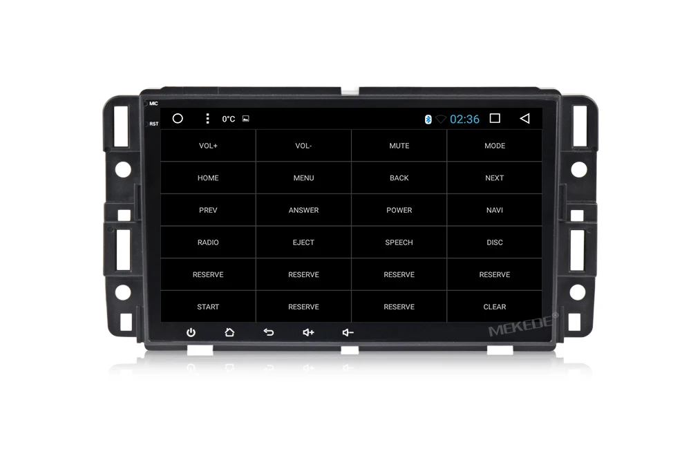 MEKEDE Система android автомобильный радиоплеер для GMC Yukon Tahoe Acadia Hummer H2 Tahoe Traverse BUICK Enclave gps навигация