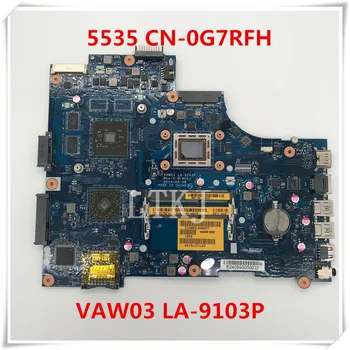 

Free shipping For M531R 5535 Laptop motherboard CN-0G7RFH 0G7RFH G7RFH VAW03 LA-9103P W/ A4-5145M CPU 100% full Tested