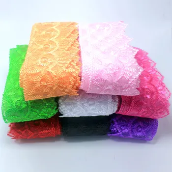 

5cm New delicate flower lace clothing accessories multi-color lace