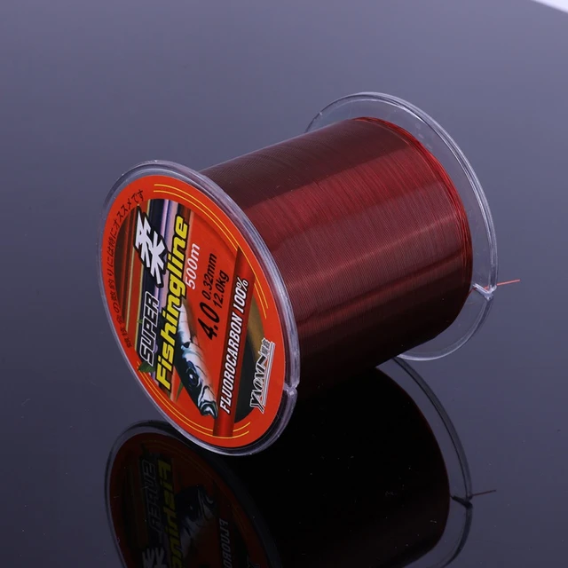 500m Fluorocarbon Monofilament Nylon Fishing Line Carp Fishing