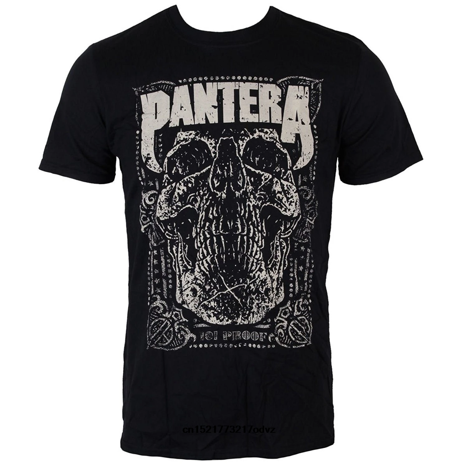 

Men T shirt T Shirt Casual Tops Pantera Print Fashion Heavy Metal Rock Band Tee Punk Size Black women