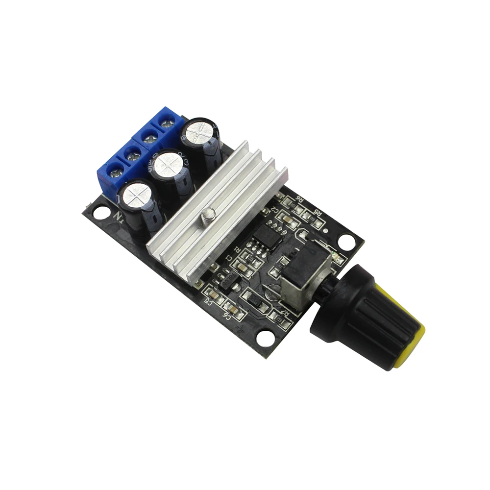 

PWM DC 6-28V 3A Motor Speed Controller Regulator Adjustable Variable Speed Control Switch Fan DC Motor Governor Tools
