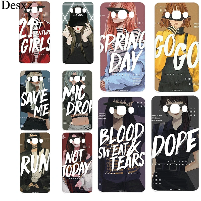 

Desxz Cell Phone Case Pepakomi Bts Perfect For Samsung Galaxy J1 J2 J3 J5 J7 J6 Prime Hard Cover