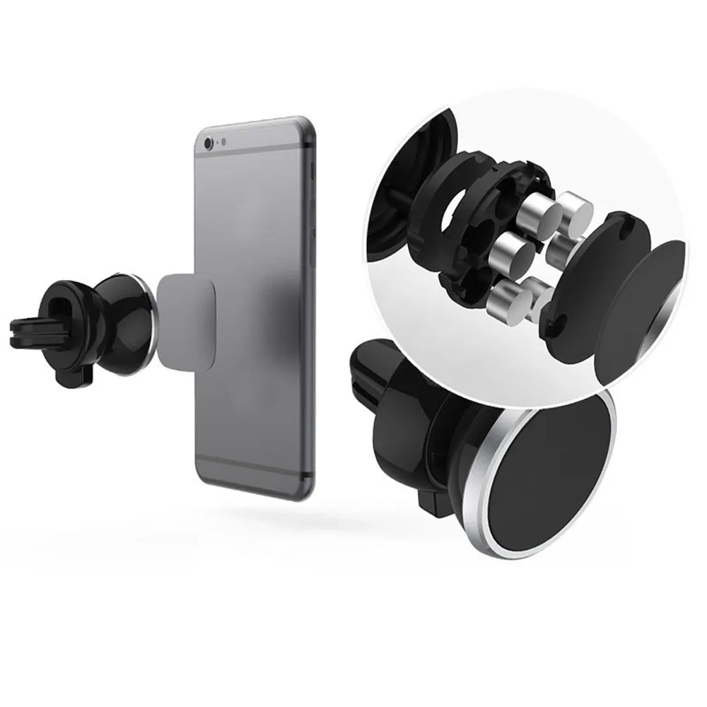 Автомобильный держатель для телефона, Магнитная подставка для мобильного смартфона, Магнитная подставка для мобильного смартфона, gps для iPhone XS Max samsung