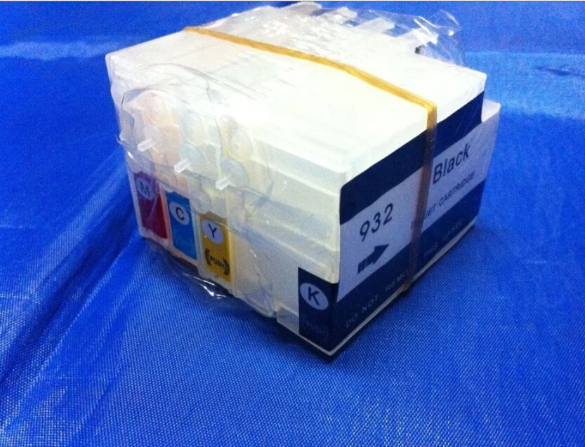 Заправляемые чернильные картриджи для HP 932 933 XL 6100 6600 6700 с автоматическим сбросом