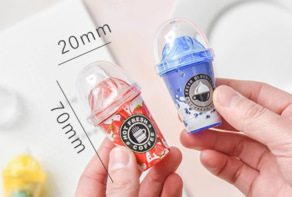 Милые канцелярские принадлежности, креативная коррекция, чашка для чая ...