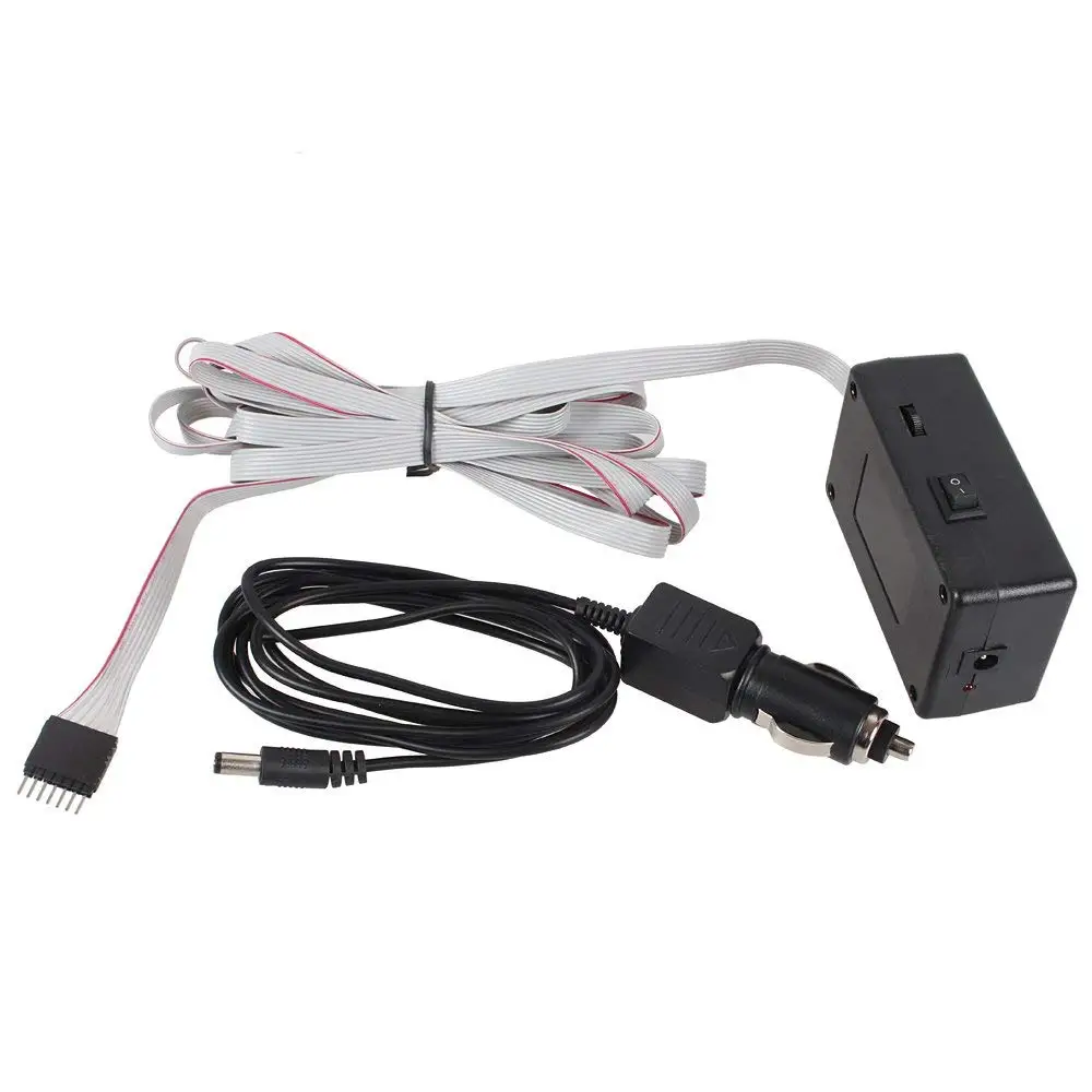  Niscarda Car Blue LED Music Rhythm Flash Light Sound Activated Sensor Equalizer Rear Windshield Sti - 32945017938