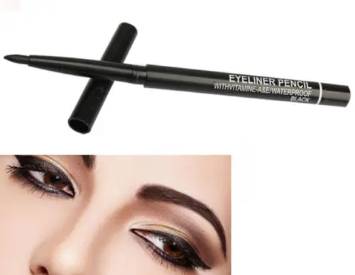

YANQINA Waterproof Twist Eyebrow Pen Eyeliner Pencil Makeup Cosmetic Brown And Black