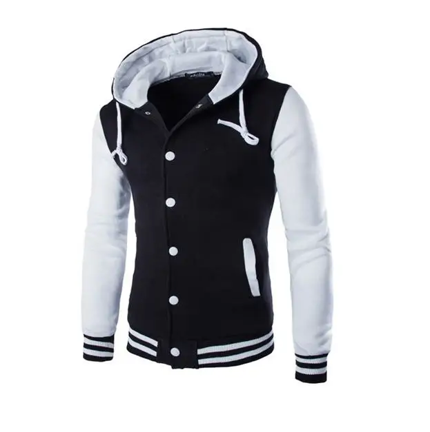 2020 New Men/Boy Baseball Jacket Men Fashion Design Wine Red Mens Slim Fit College Varsity Jacket Men Brand Stylish Veste Homme