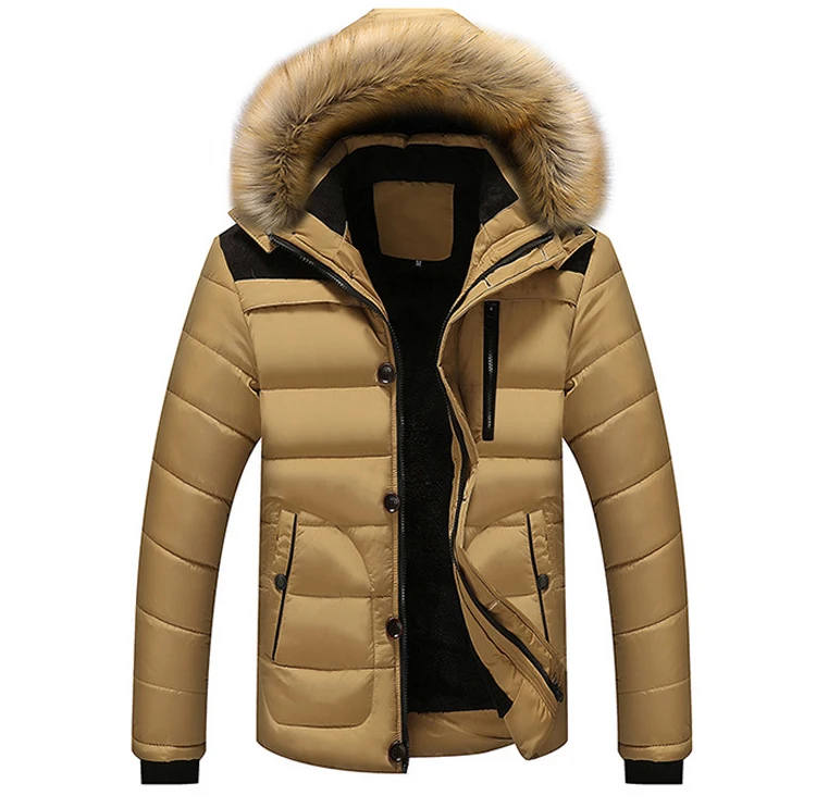 Зимние мужские парки из горной кожи 5XL, повседневные куртки с меховым капюшоном, теплые флисовые парки, мужские модные толстые пальто, Брендовая верхняя одежда LA597