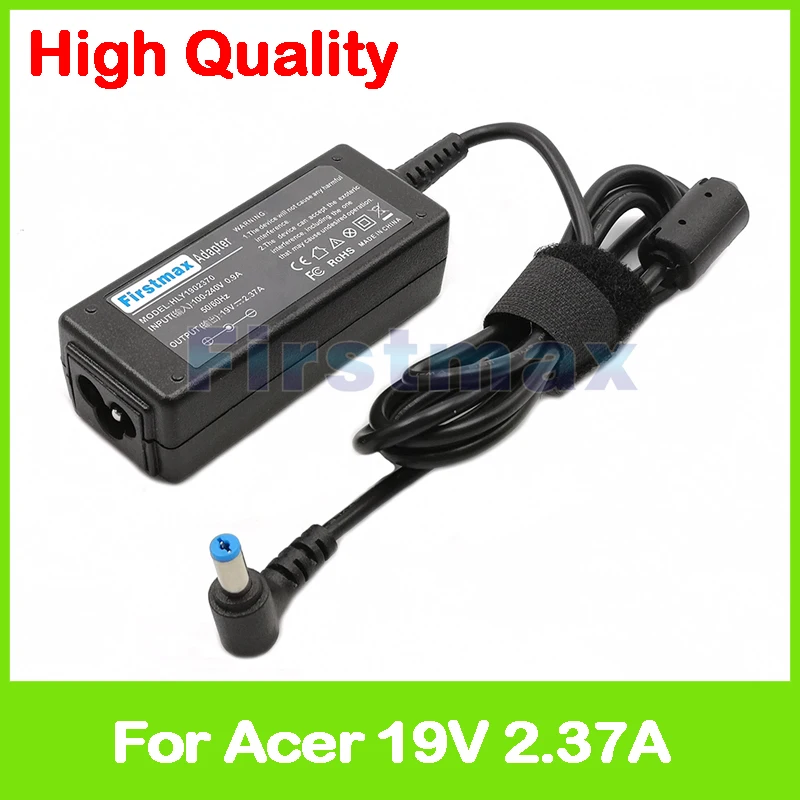 

19V 2.37A AC power adapter laptop charger for Acer Aspire One 14 Z1401 Z1-401 Z1402 F5-573 F5-573T F5-771 MM1-571 R3-131 R3-131T