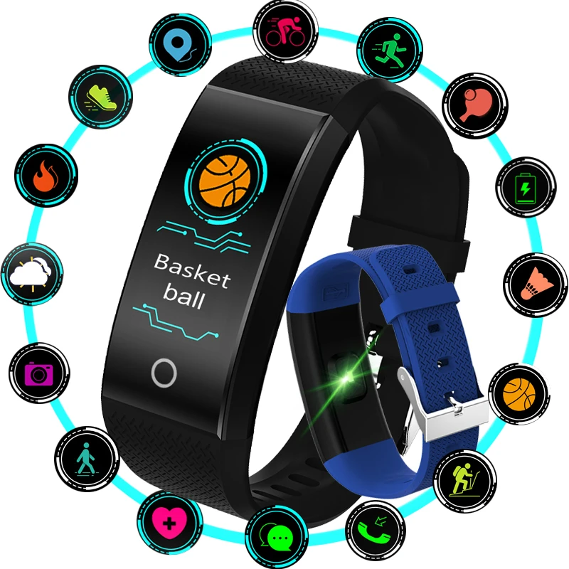 

GIAUSA Fitness Smart Watch Heart Rate Monitor Blood Pressure Fitness Tracker Smart band Sport Watch for ios android