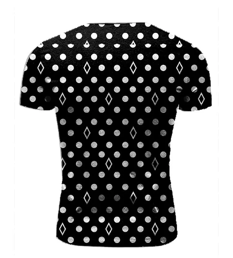 Плюс Размеры XL-6XL Harajuku летняя футболка Для мужчин модные новинки в горошек футболка с принтом человек футболки Повседневное мужской Футболки