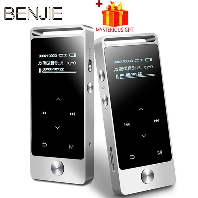 Benjie S5 бег 8 Гб FM радио Mp-3 Hi-Fi Цифровой Спорт Flac Hifi аудио Mp 3 мини Mp3 плеер сенсорный