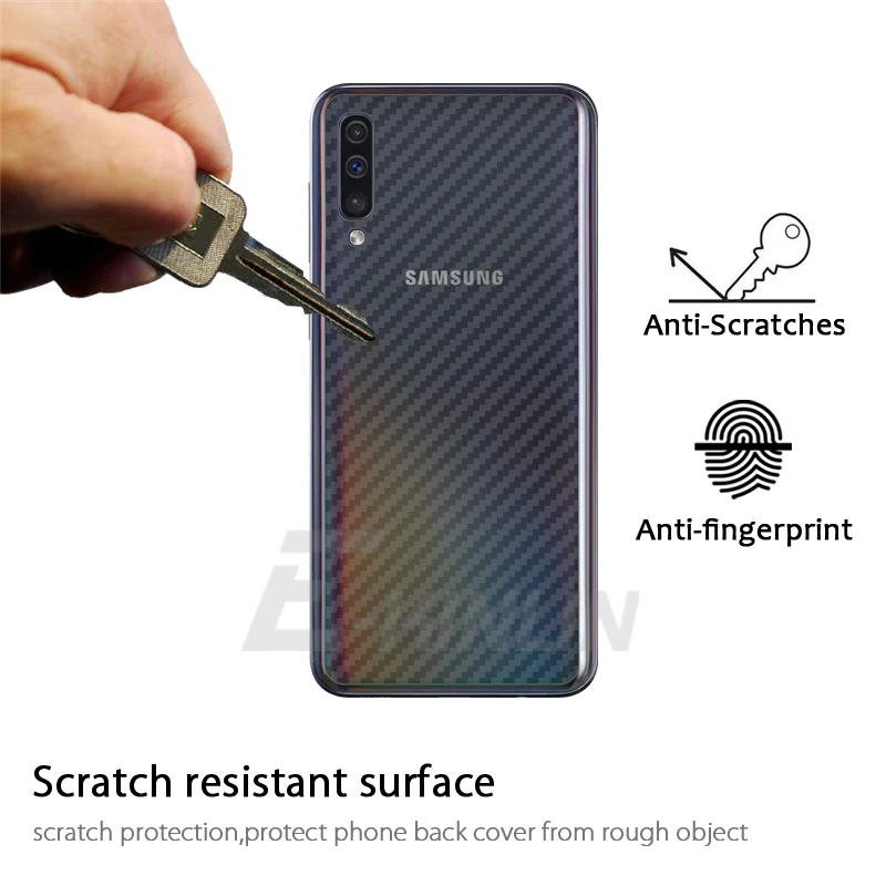 Мягкая задняя крышка протектор экрана для Samsung Galaxy A90 5G A50 A60 A70 A80 A10 A20 A30 A40 наклейка