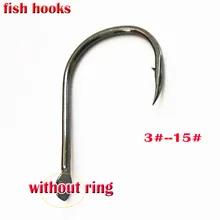 Новинка, рыболовные крючки, много размеров, 3#- 15#, выберите количество 500 штук/партия, высокое качество, цвет: черный