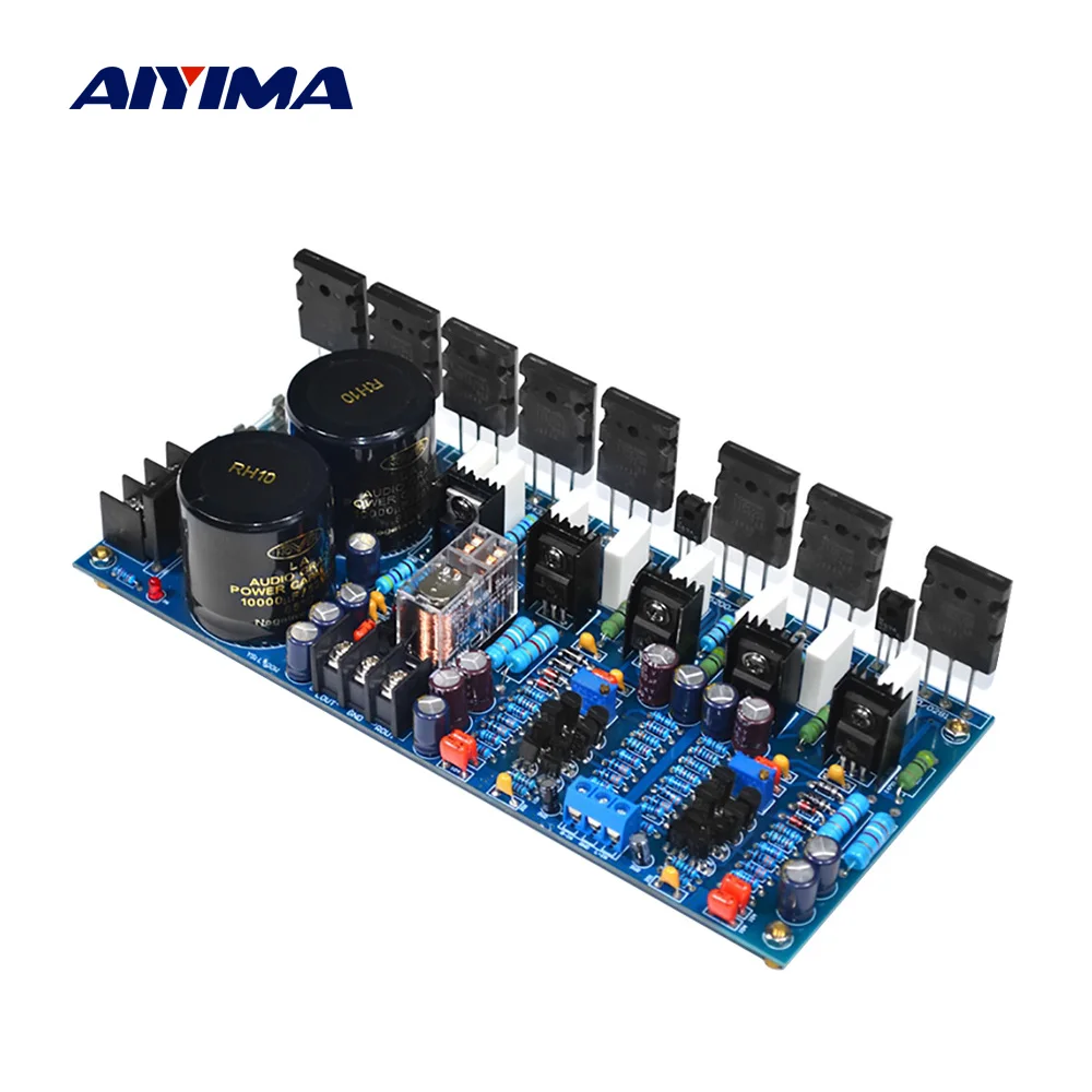 AIYIMA усилитель мощности звука аудио Плата 2SC5171 TTC5200 300Wx2 стерео мини-усилитель для