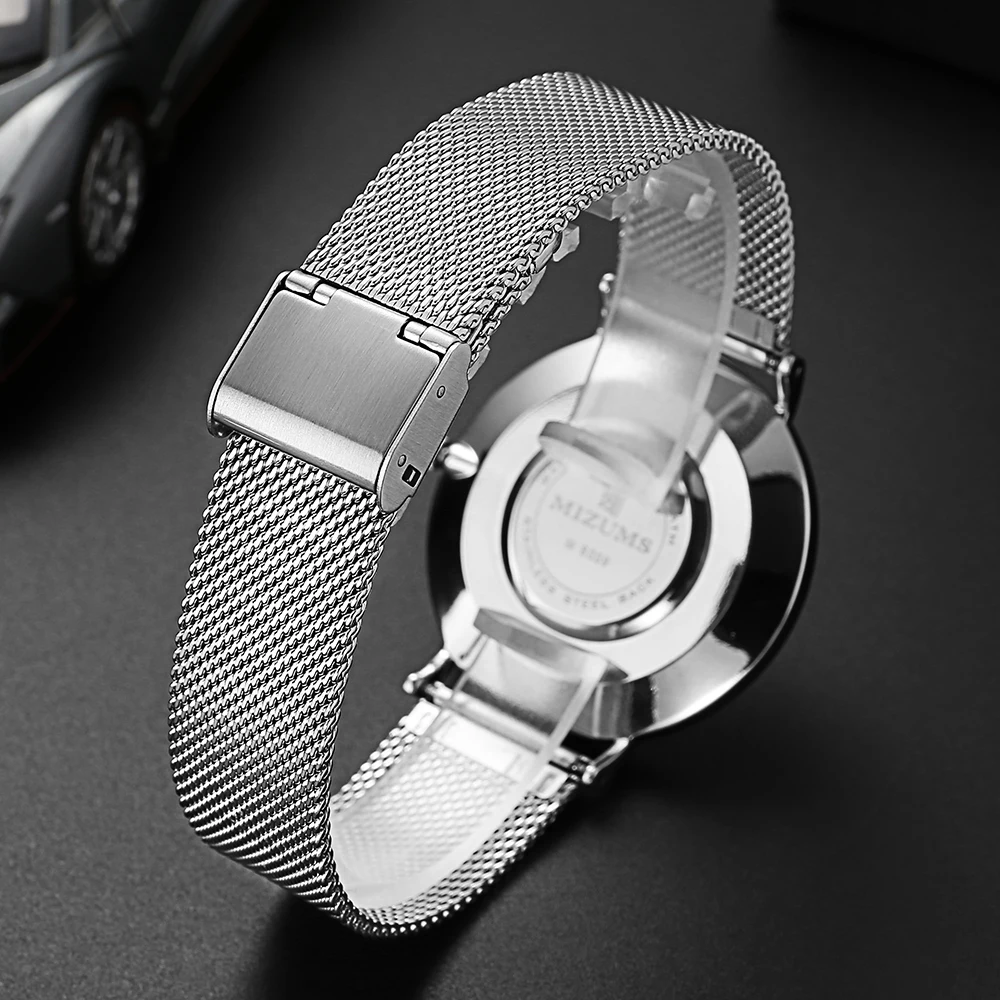 MIZUMS Mens watches top brand luxury Analog Quartz Watch Fashion Ultra Thin Business Casual Simple Waterproof MIZUMS Mens watches top brand luxury Analog Quartz Watch Fashion Ultra Thin Business Casual Simple Waterproof