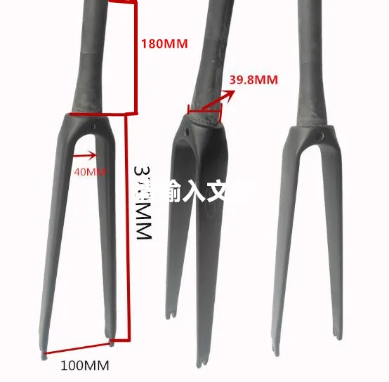Новое поступление 700C дорожный велосипед 3 к матовый полный карбоновый 17 т вилки с фиксированной передачей велосипед Углеродные вилки трек велосипед Углеродные передние вилки
