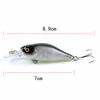 1pc Hard Minnow Fishing Lure 7cm/7g Hooks Topwater Wobbler Artificial Bait For Bass Pike Crankbait Tackle fishing lure for trout ► Photo 2/6
