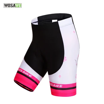 

WOSAWE Quick Dry Gel Pad Cycling Shorts Ciclismo Maillot Women Mountain Bike Bicycle Sport Wear