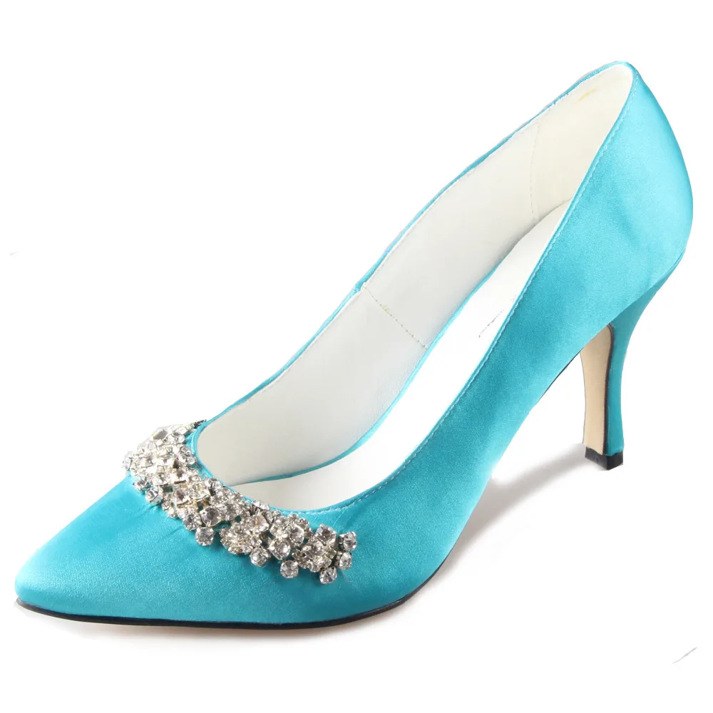 Aqua Blue Low Heel Shoes Aqua Blue Low Heel Shoes