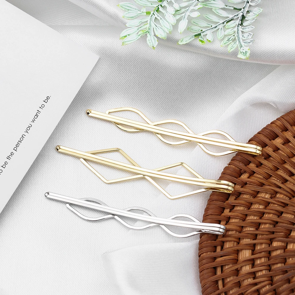 4-teiliges Set: Einfache Haarspangen, Haarbänder, Kämme, Haarnadeln, Haarklammern, Kopfschmuck-Accessoires, Beauty-Styling-Werkzeuge – Neu eingetroffen_voghion.com