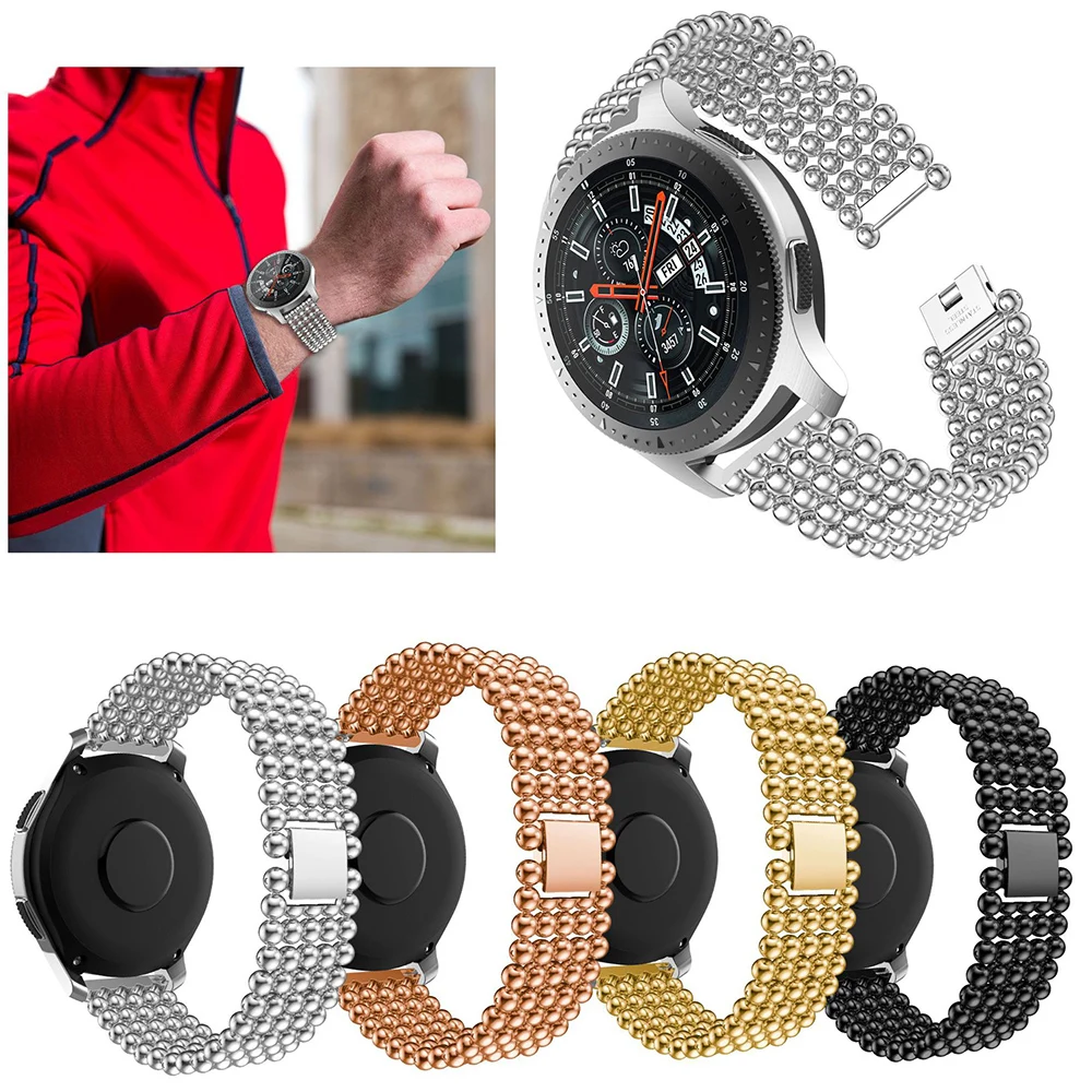 Новый стиль ссылка стальной ремешок для часов Samsung Gear спортивный металлический