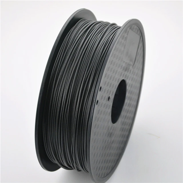 Filament en fibre de carbone pour imprimante 3D, matériau haute résistance  à base de PLA, 1.75mm, 3mm, 0.8kg - AliExpress