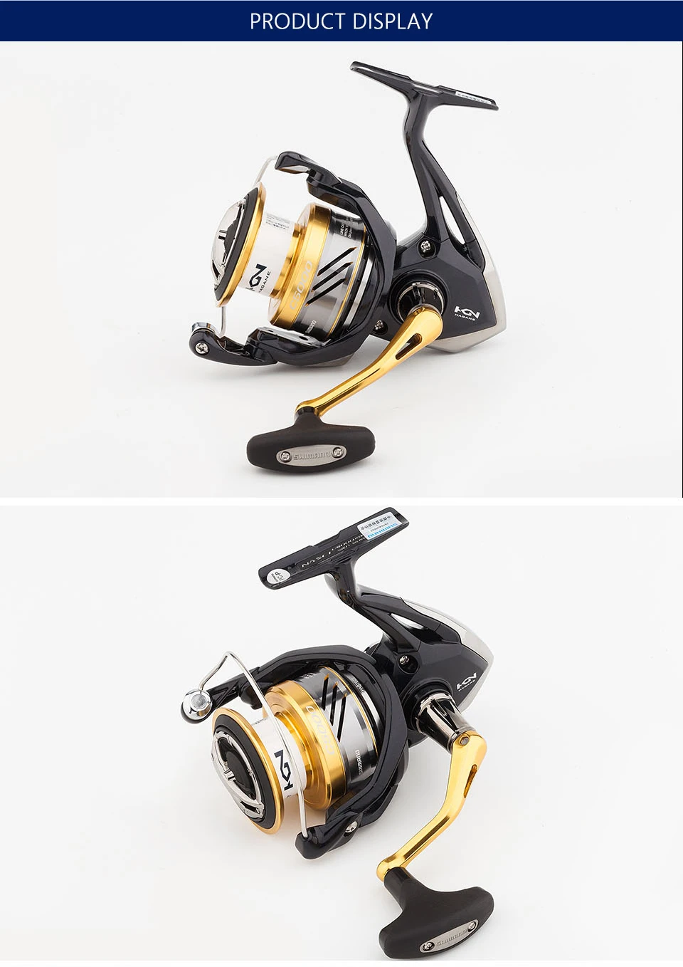 SHIMANO NASCI спиннинговая Рыболовная катушка 1000 c2000s 2500 c3000 4000 5BB ПЕРЕДАТОЧНОЕ ОТНОШЕНИЕ 5,0: 1/4. 7:1 сила сопротивления 3~ 11 кг pesca ловля карпа