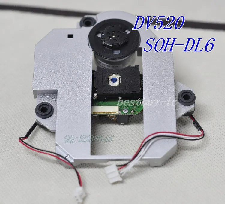 Dvd/evd лазерная головка soh dl6 dl6fs с механизмом dv520 пластиковые механизм dvd линзы