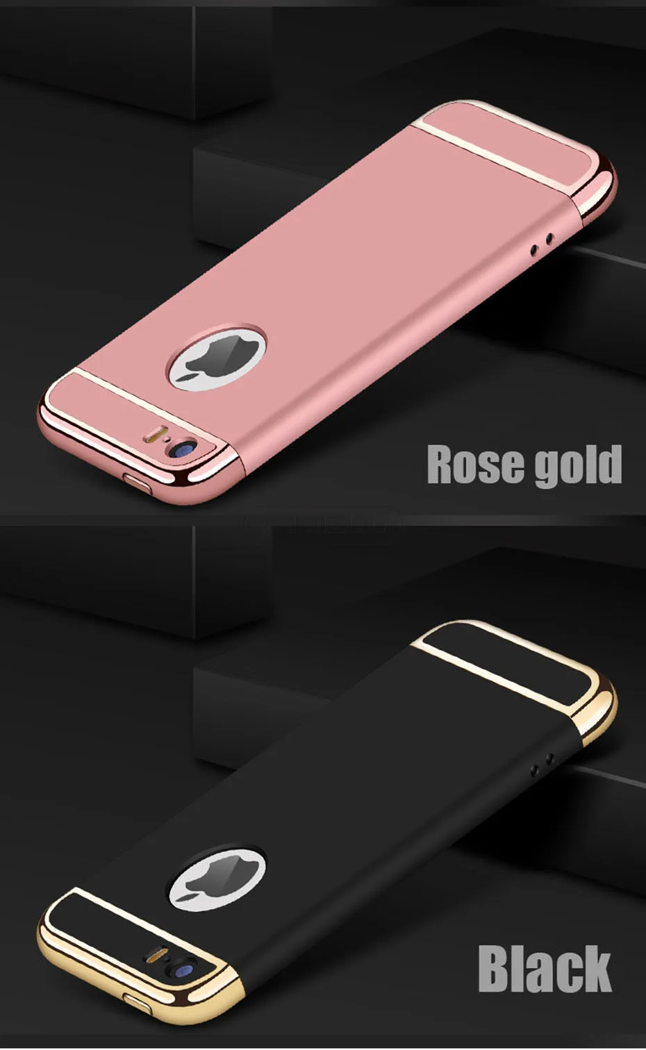 YAMIZOO 5s For iPhone se 5 Case 360 protection Phone Cases On Luxury Full Hard Plastic Coque Back Cover For iPhone 5s se 5 Case (1)