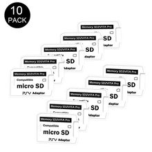 Рекламные 10 шт./лот Memory Stick Адаптер версии 5,0 SD2Vita для PS Vita PSV1000 2000 MicroSD