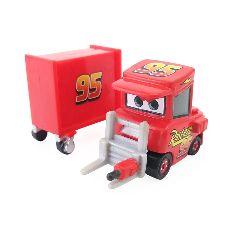 Disney Pixar Cars McQueen Pit Crew Box Set 1:55 Diecast Metal Toy Car Model Loose New Kids Xmas Gift Free Shipping |